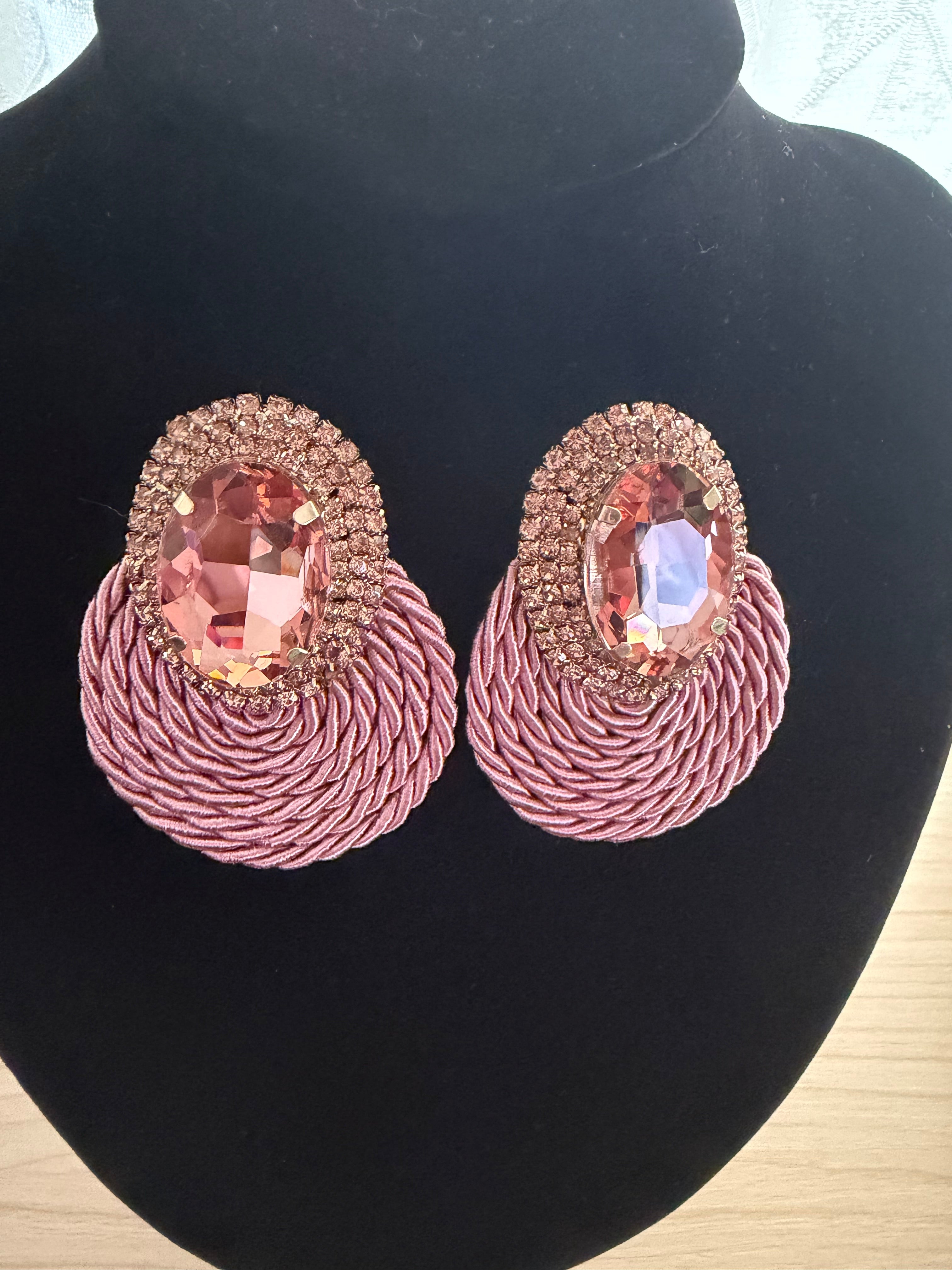 Vibrant Bloom Drops- Earrings