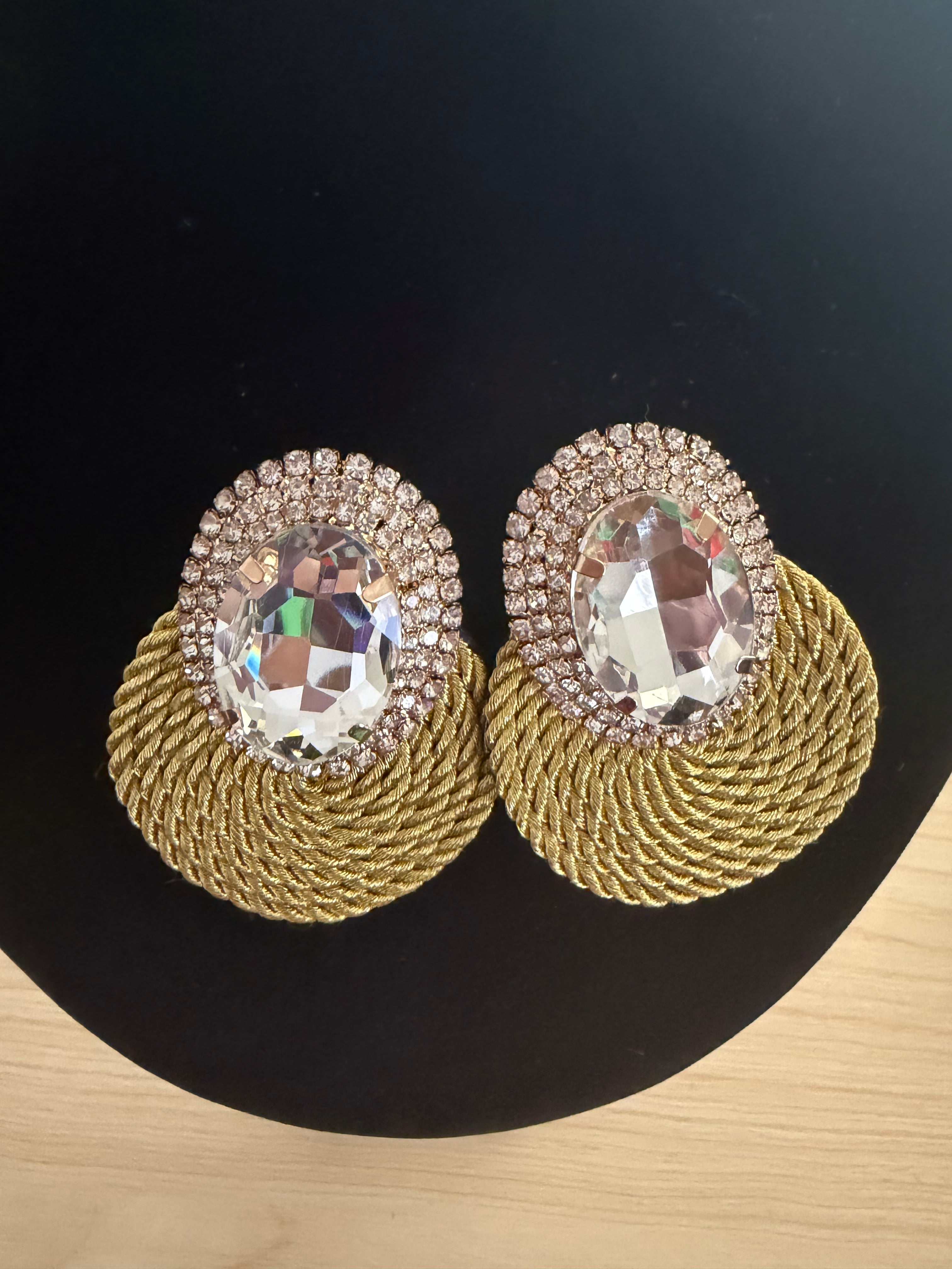 Vibrant Bloom Drops- Earrings