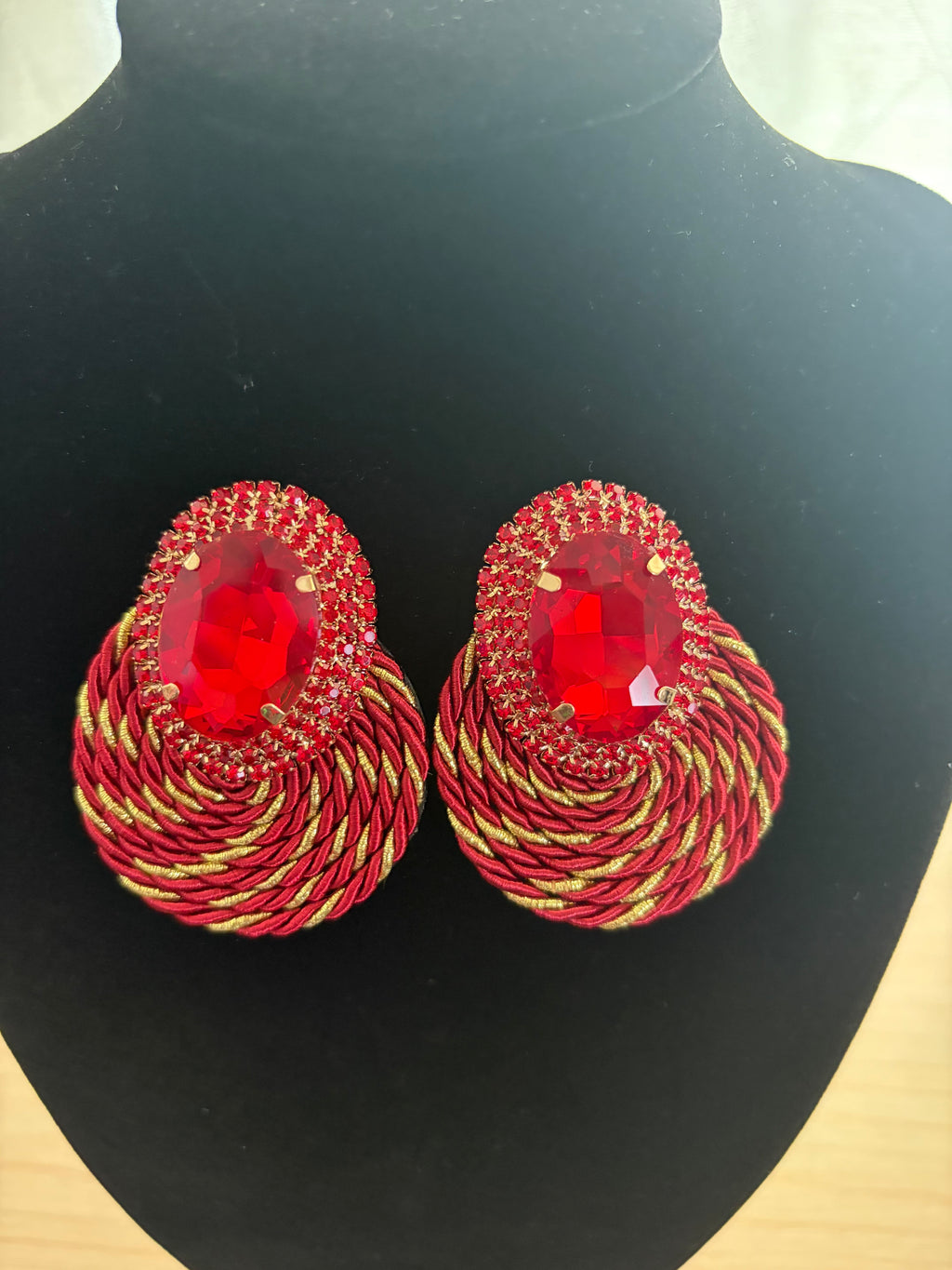 Vibrant Bloom Drops- Earrings